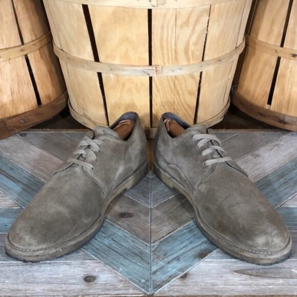 Allen Edmonds Southside Light Brown Suede Crepe Sole Oxfords Shoes Men Size 11.5 main image 5